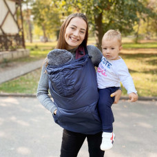 Слінгонакидка синя 2 в 1