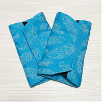 Накладки для смоктання бірюзові Feathers