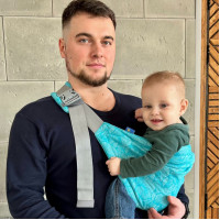 CoolHip бірюзова переноска на стегно