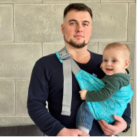 CoolHip бірюзова переноска на стегно