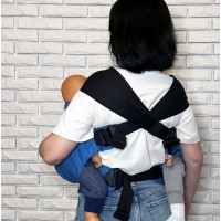 Ерго рюкзак для двійні синій