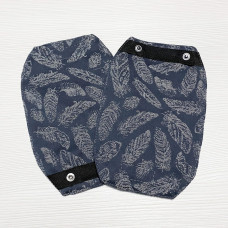 Накладки для смоктання сірі Feathers