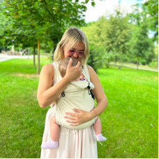 Май-слінг Univеrsal бежевий льон