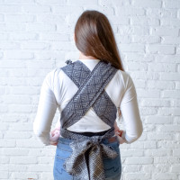 Май-слінг жакардовий сірий Geometry