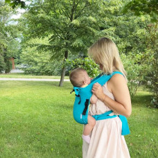 Май-слінг Univеrsal бірюзовий льон