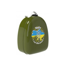 Рюкзак ТехноК патріотичний Hello, I'm Ukrainian зелений (TH8379GR)