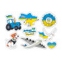 Рюкзак ТехноК патріотичний Hello, I'm Ukrainian зелений (TH8379GR)