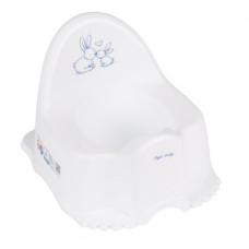 Горщик дитячий TEGA ECO Зайчики білий (KR-007-103)