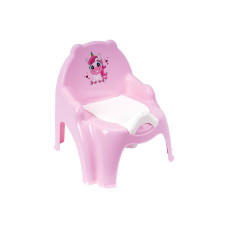 Горщик дитячий ТехноК Крісло з кришкою та знімною чашею рожевий (TH7402PN)