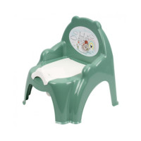 Горщик дитячий ТехноК Крісло зі з'ємною чашею та кришкою зелений (TH1294GR)