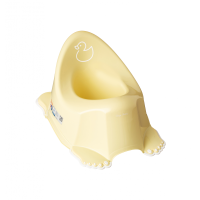 Горщик дитячий TEGA Каченя антиковзаючий музичний жовтий (PO-070-132)