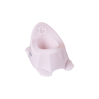 Горщик дитячий TEGA Каченя протиковзкий світло-рожевий (DK-001-130)