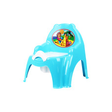 Горщик дитячий ТехноК з кришкою Крісло блакитний (TH4074BL)