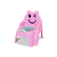 Дитячий горщик DOLONI TOYS №1 смайл світло-рожевий (013317/01/11)