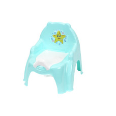 Горщик дитячий ТехноК Крісло з кришкою та знімною чашею м'ятний (TH7402TF)