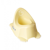 Горщик дитячий TEGA Каченя антиковзаючий жовтий (DK-001-132)