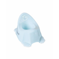Горщик дитячий TEGA музичний антиковзаючий Каченя блакитний (PO-070-129)