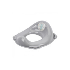 Сидіння на унітаз ТехноК для малюків з принтом сіре (TH1270GR)