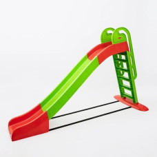 Гірка DOLONI для басейну та пісочниці 2430 мм червоно-зелена (014550/1)