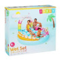 Ігровий центр INTEX Candy Fun з гіркою 170х168х122 см (57144)