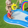 Ігровий центр-басейн надувний Bestway Веселка 257x145x91см (53092)
