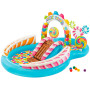 Ігровий центр-басейн надувний Intex Карамель 295x191x130см (57149)