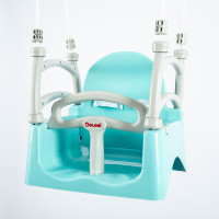 Гойдалка DOLONI TOYS підвісна із захисним бортиком бірюзова (0152/9)