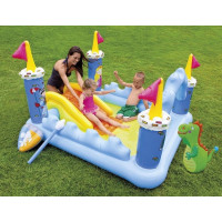 Надувний ігровий центр басейн Intex Замок 185x152x107 см (57138)