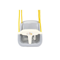 Гойдалка ТехноК із захисною перекладиною та ременем безпеки сіра (TH2147)