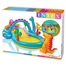 Ігровий центр-басейн надувний Intex Планета динозаврів 333x229x112см (57135)
