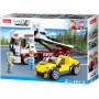 Конструктор SLUBAN ЕВАКУАТОР з фігурками 338 деталей (M38-B0879)