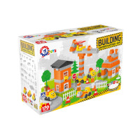 Конструктор ТехноК набір Будівництво 170 ел (TH9994)