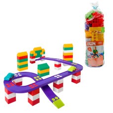 Конструктор Colorplast Авто блок №4 88ел. (CP1807)