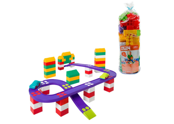 Конструктор Colorplast Авто блок №4 88ел. (CP1807)