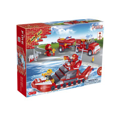 Конструктор BanBao Пожежники Пожежний катер 295 ел (BB7122)
