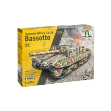 Збірна модель ITALERI 1:35 САУ SEMOVENTE M43 da 105/25 "Bassotto" (IT6751)