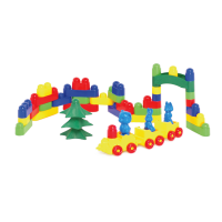 Пластиковий конструктор Colorplast Майстер Блок №2 54дет. (1-024)