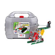 Конструктор металевий Технок мілітарі 334 дет у валізі (TH3862)