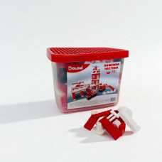 Конструктор DOLONI TOYS Пожежна частина в пластиковому боксі 248 дет (013888/01)