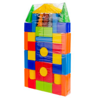 Пластиковий конструктор Colorplast Теремок №3 41дет. (1-066)