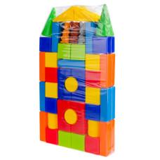 Пластиковий конструктор Colorplast Теремок №3 41дет. (1-066)