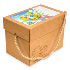 Пластиковий конструктор Tigres Поєднайко 55 елементів (39378)