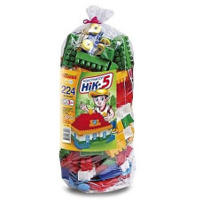 Пластиковий конструктор Юніка Нік-5 224 дет. (0927)