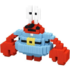 Конструктор PIXEL BUILDING BLOСK 3D Містер Крабс 560 дет (ZK-4)