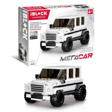 Конструктор IBLOCK МегаCar Білий джип 265шт. (PL-921-304)