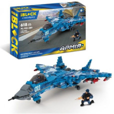 Конструктор IBLOCK Армія Винищувач СУ-27 618дет (PL-921-389)