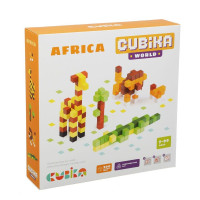 Дерев'яний конструктор Cubika World Африка 200 деталей (15306)