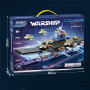 Конструктор Warship Battlership Military Кіберпанк авіаносець 855 дет (8824)
