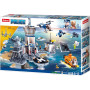 Конструктор SLUBAN морська поліцейська база 1016 дет (M38-B0828)