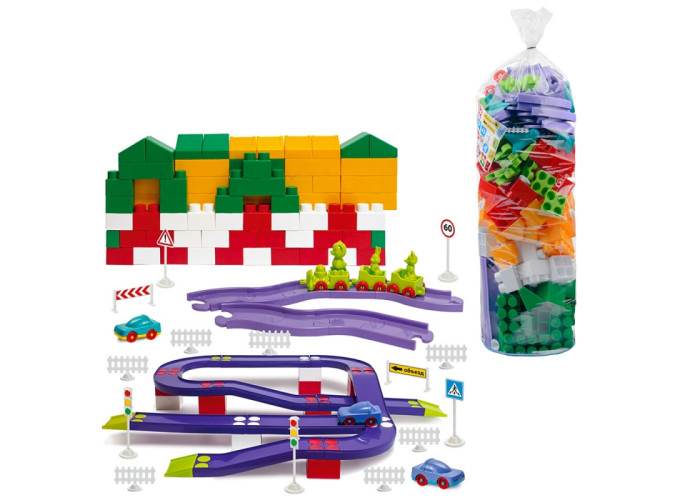 Пластиковий конструктор Colorplast Оріон №8 180дет. (1-218)